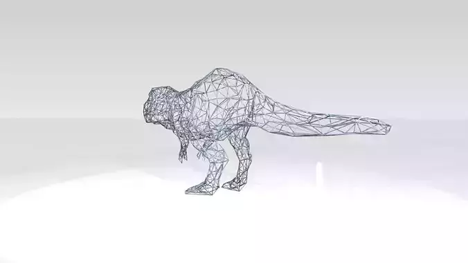 Tyrannosaurus Wireframe
