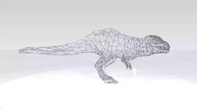Tyrannosaurus Wireframe