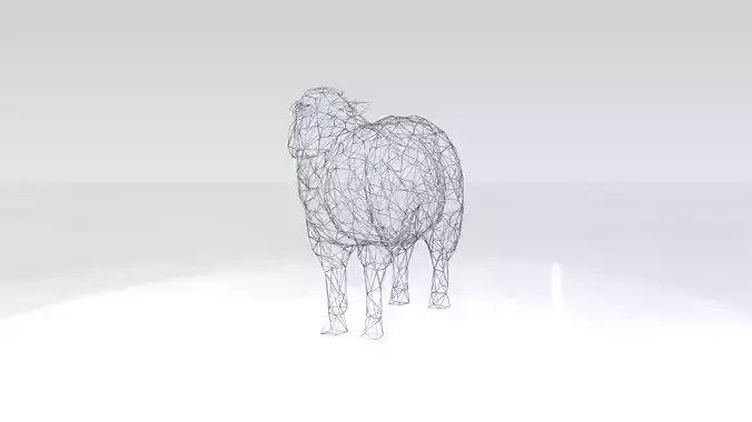 Sheep Wireframe