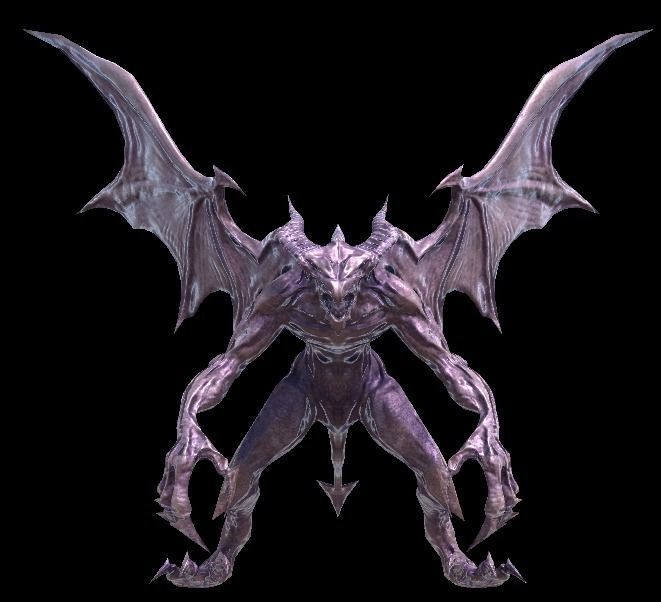 Gargoyle Low-Poly Pack Low-poly 3D model_4