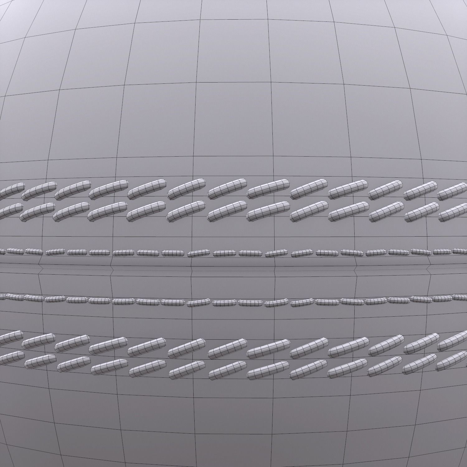 Cricket ball sports 3d model  3D model_5