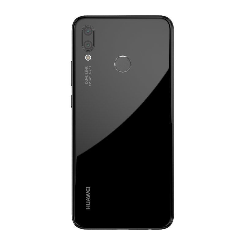E3D - Huawei P20 Lite Midnight Black 3D model_7