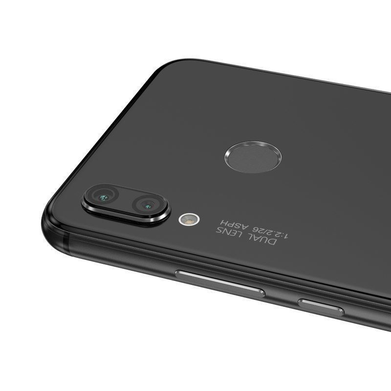 E3D - Huawei P20 Lite Midnight Black 3D model_10
