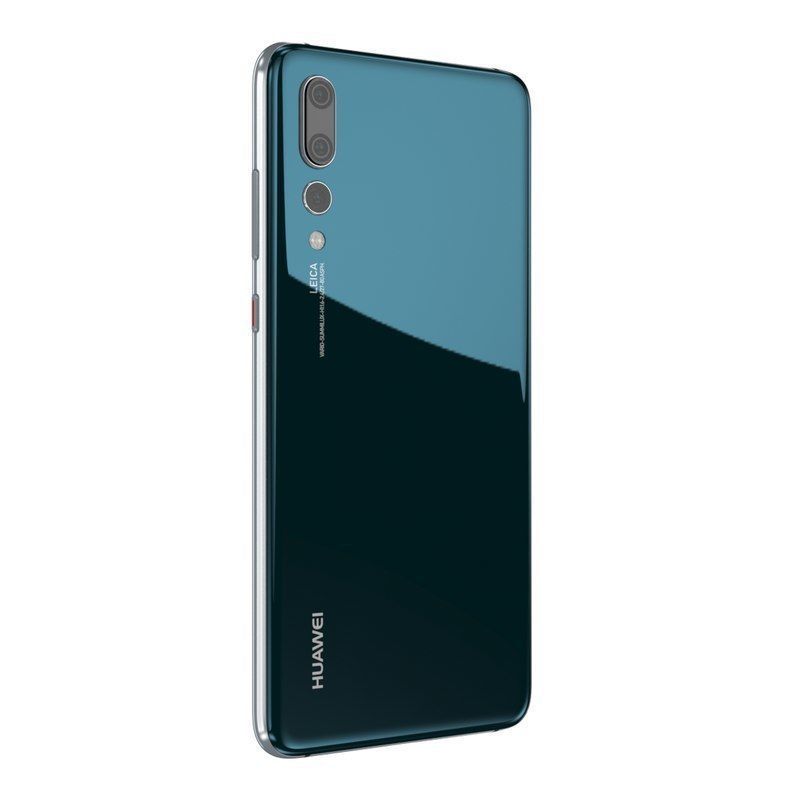 E3D - Huawei P20 Pro Midnight Blue 3D model_5