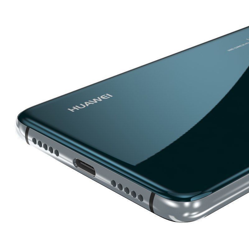 E3D - Huawei P20 Pro Midnight Blue 3D model_9