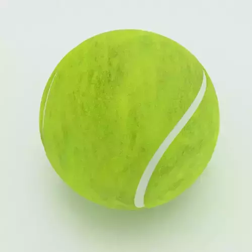 Tennis ball low poly sports 3d model 