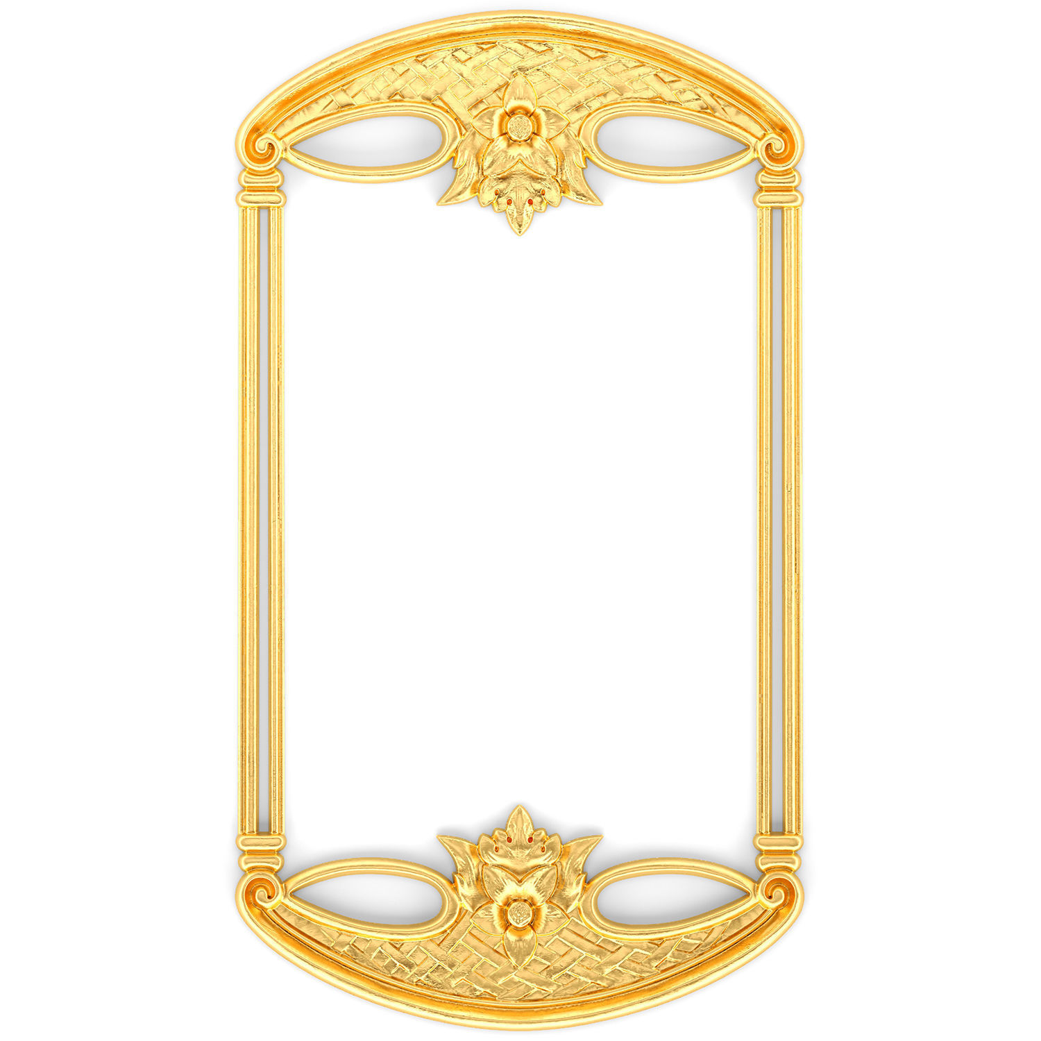 Collection stucco molding frame 3D model_14