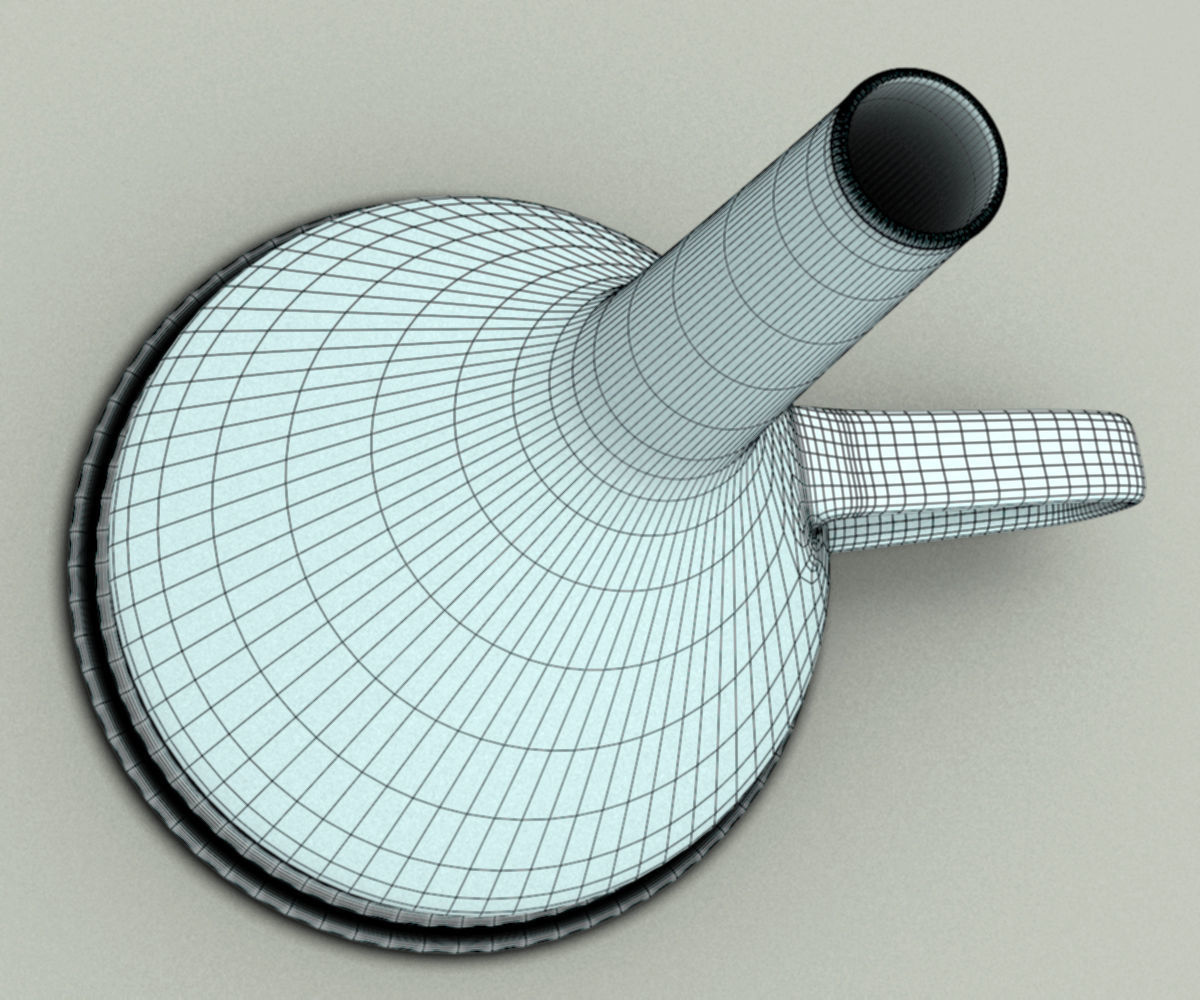 Old Funnel 3D model_7