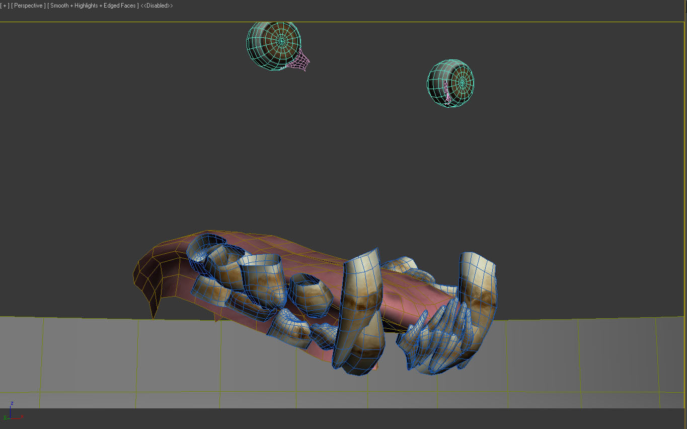 Panda -Lowpoly bear Low-poly 3D model_6