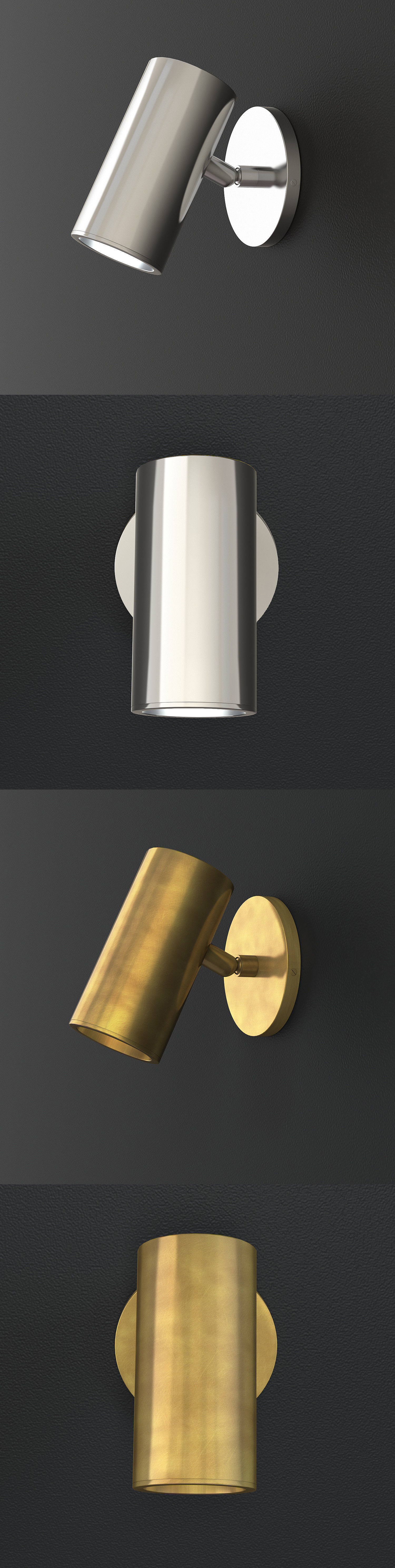 Champeaux Sconce 3D model_5