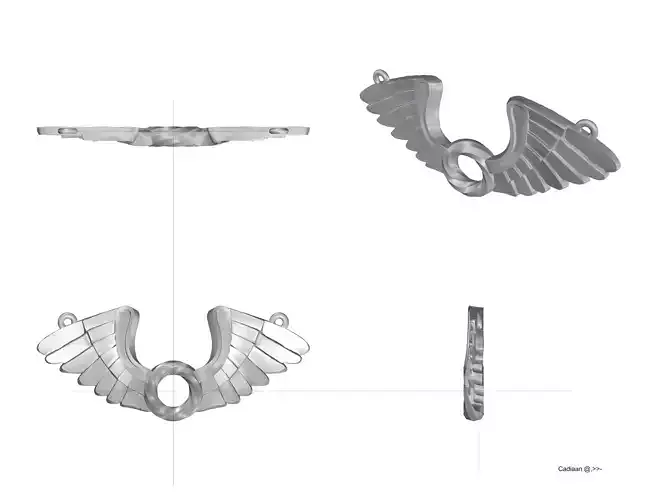 Wing Pendent 