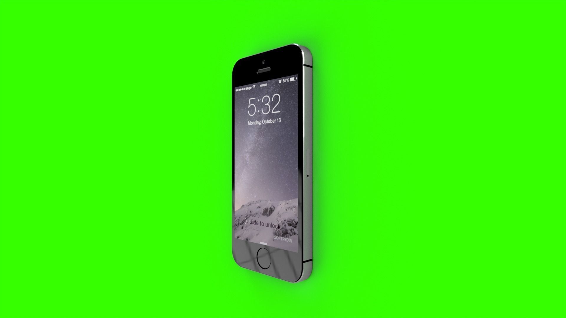 iPhone 5s 3D Model 3D model_6