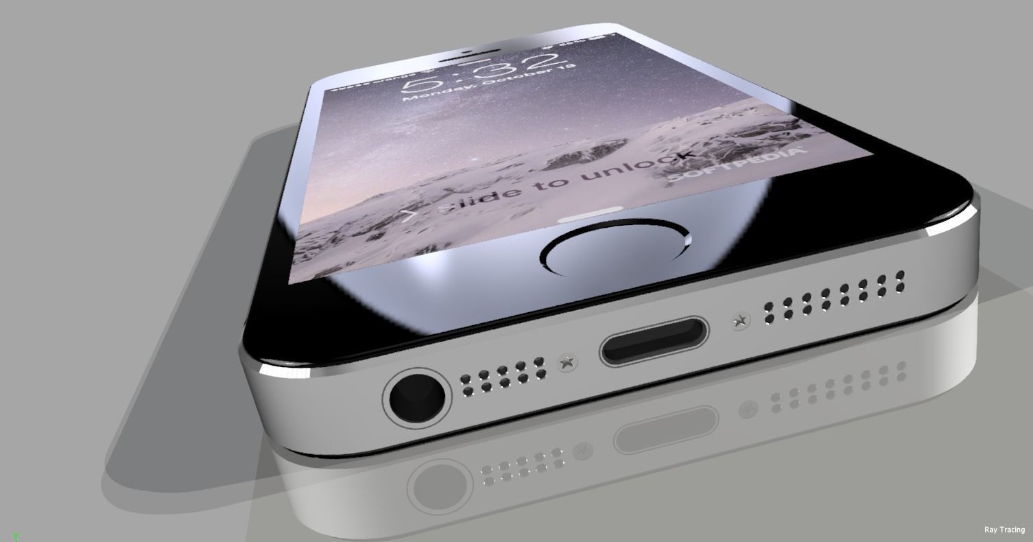 iPhone 5s 3D Model 3D model_3