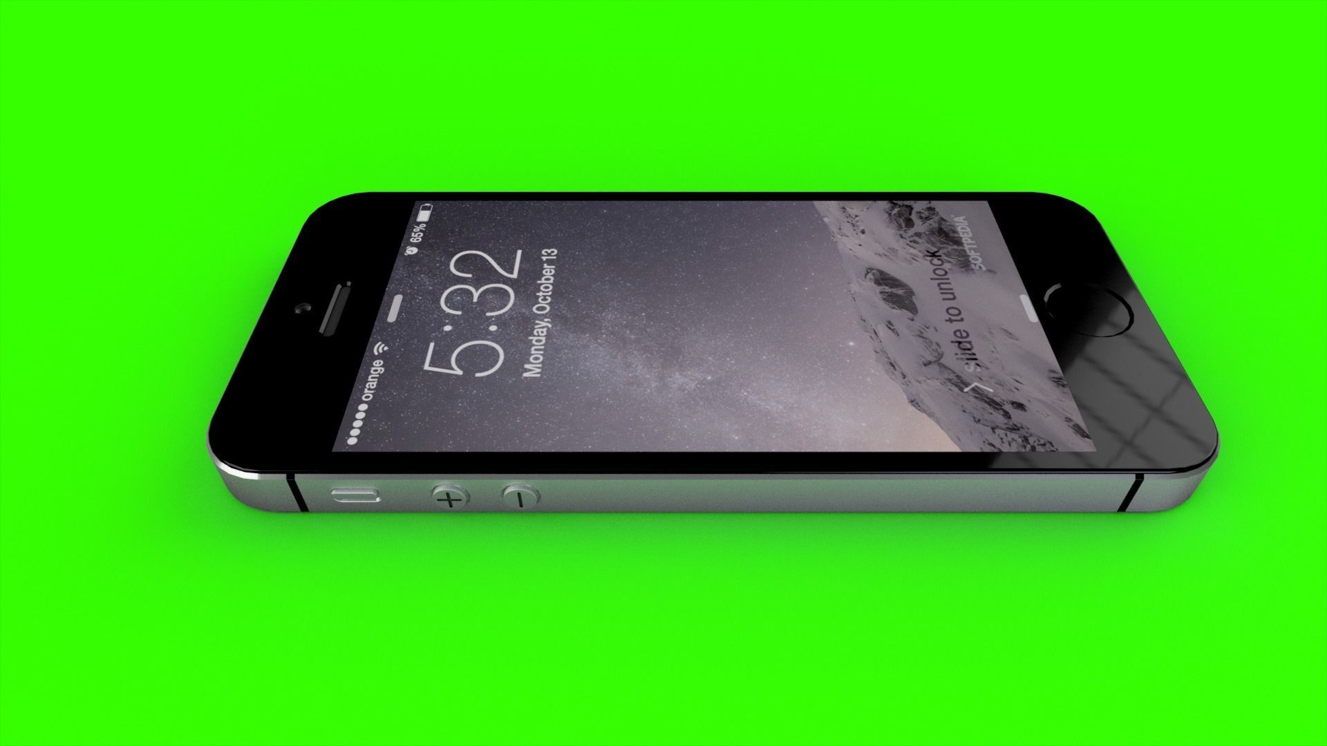 iPhone 5s 3D Model 3D model_9