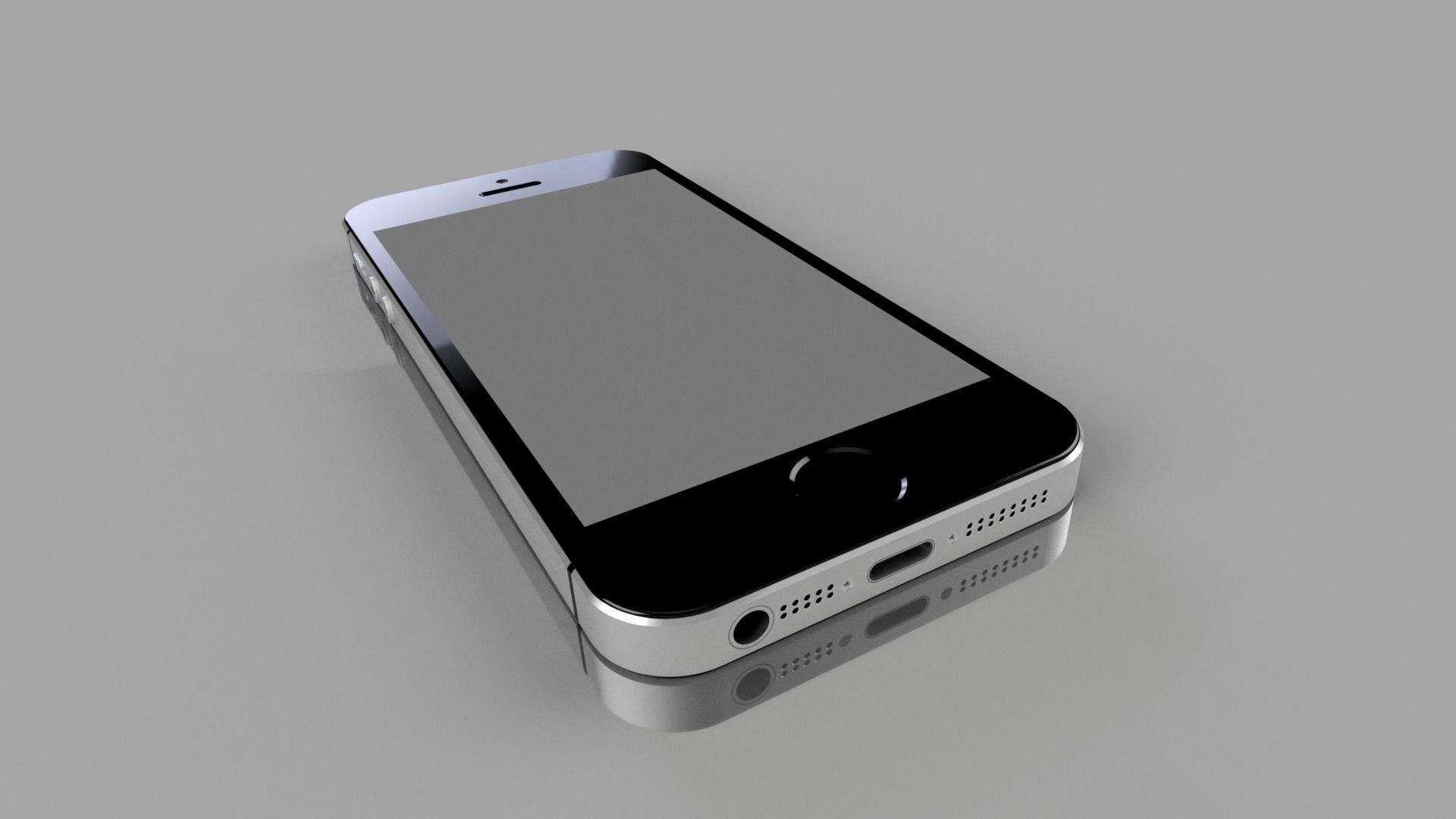 iPhone 5s 3D Model 3D model_5