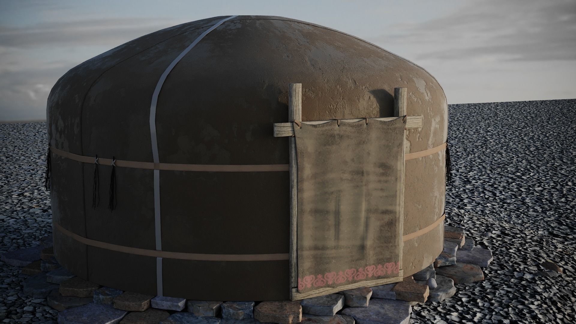 yurt felt house