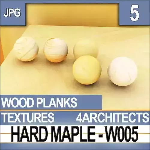Hard Maple W005 Planks  Texture