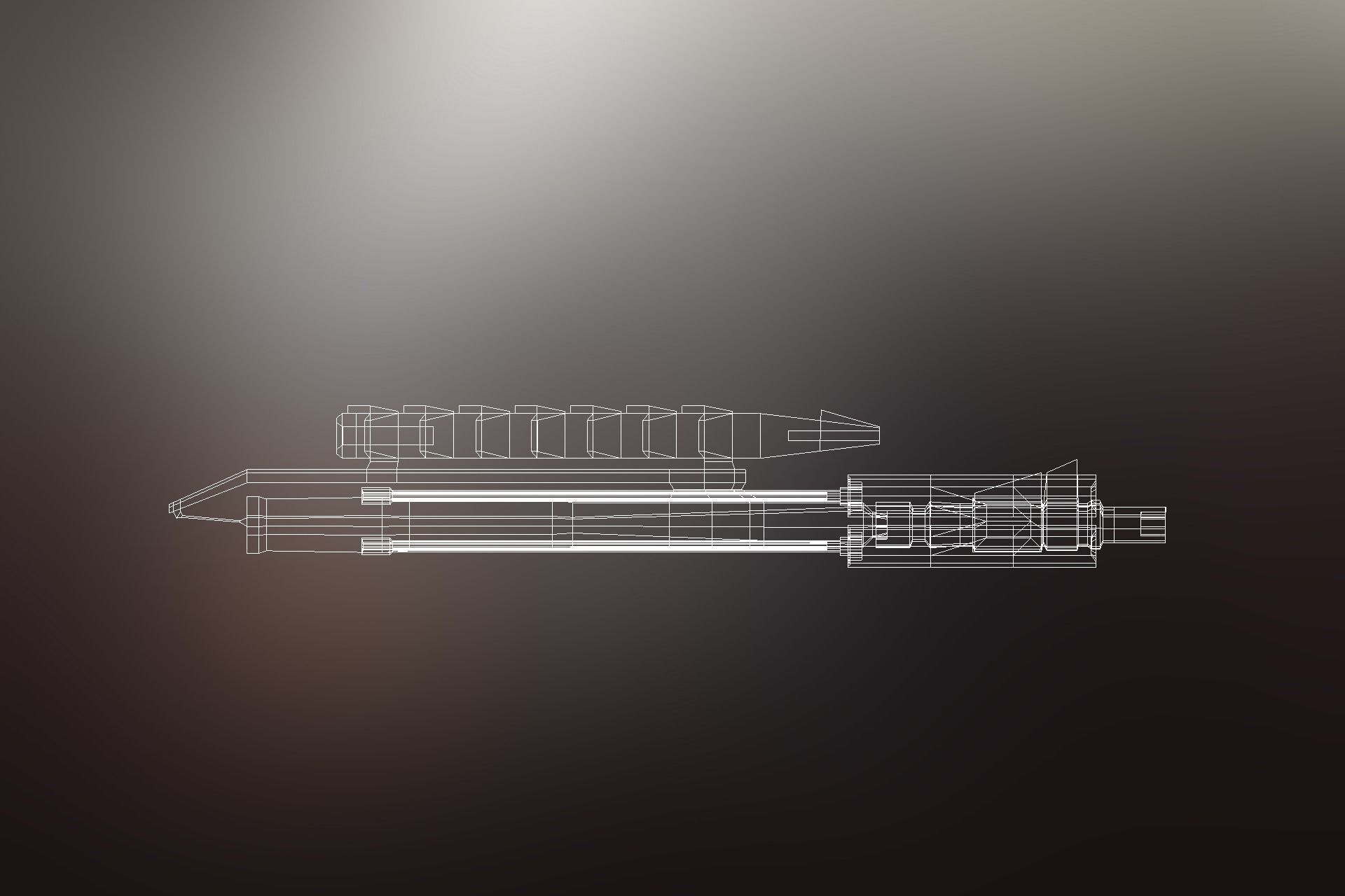 6 Sci-Fi War spaceships collection Low-poly 3D model_59