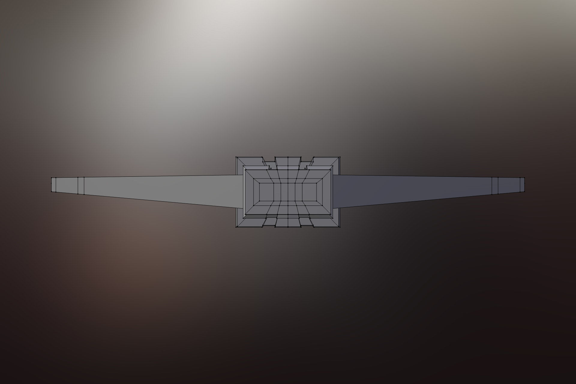 6 Sci-Fi War spaceships collection Low-poly 3D model_7