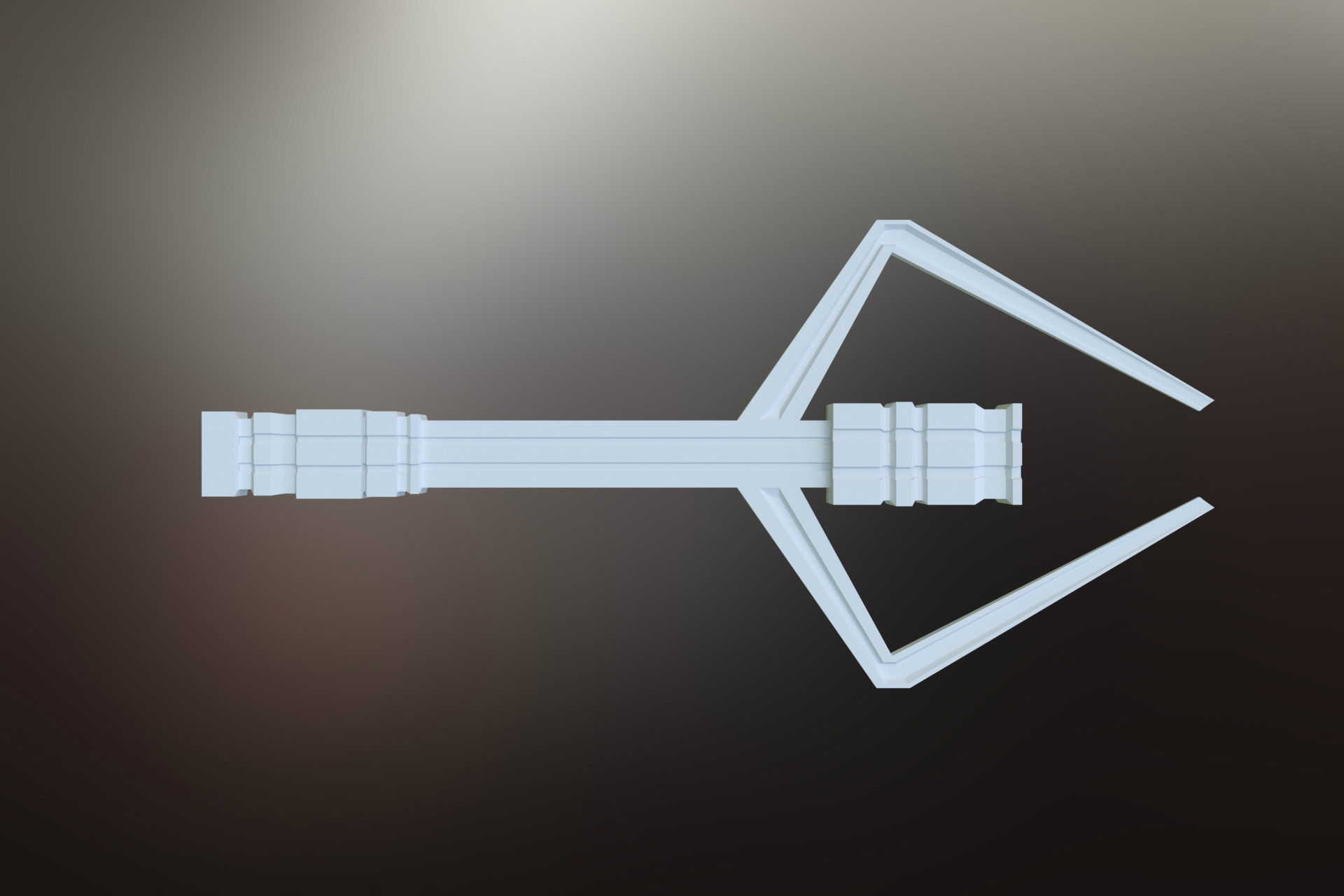 6 Sci-Fi War spaceships collection Low-poly 3D model_1