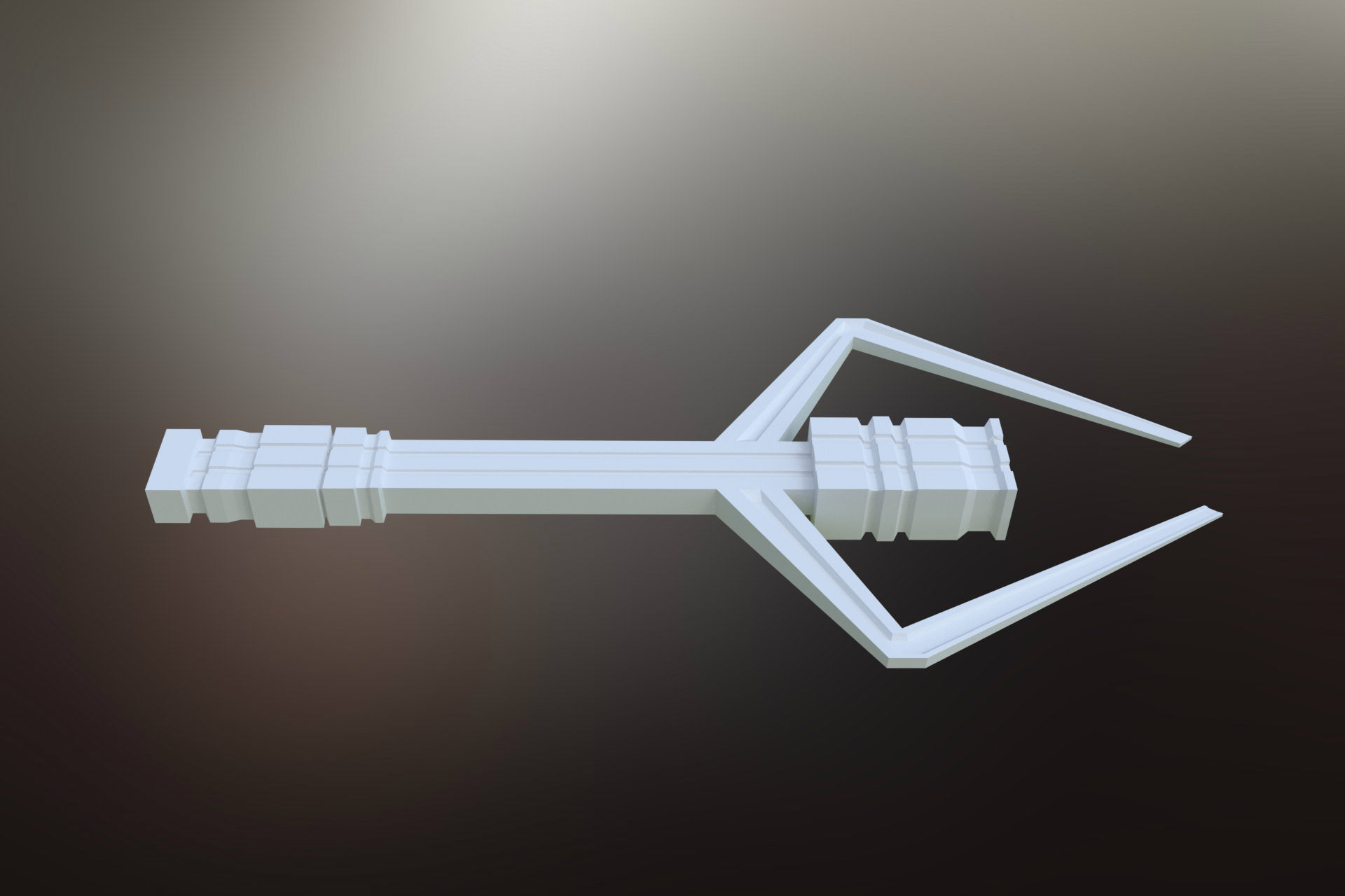 6 Sci-Fi War spaceships collection Low-poly 3D model_26