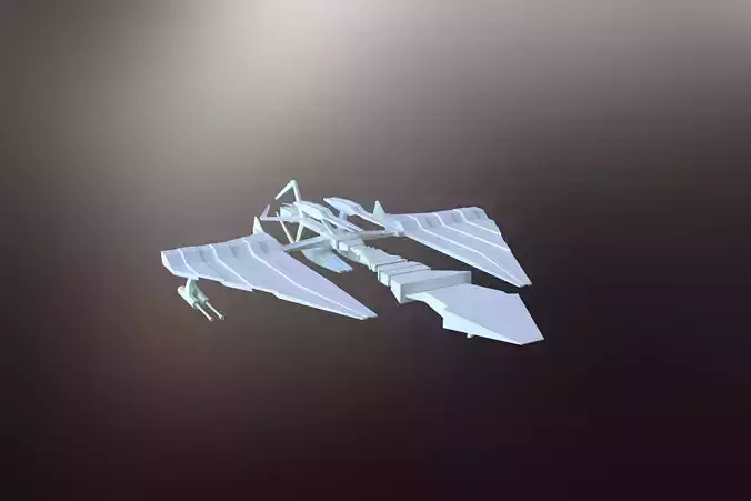 Sci-fi War spaceship