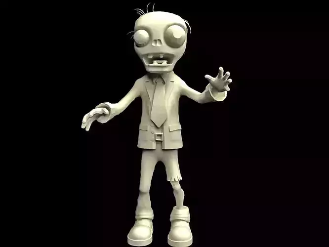 Zombie Plants Character  3D print model