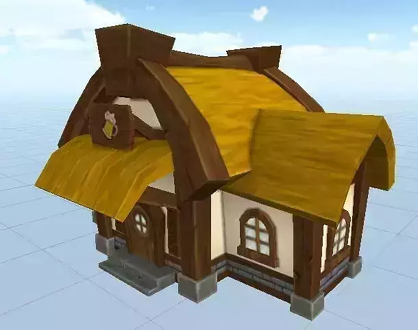 House with roof