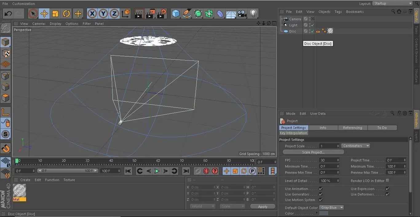 Seabed computer screen with object in it 3D model_0