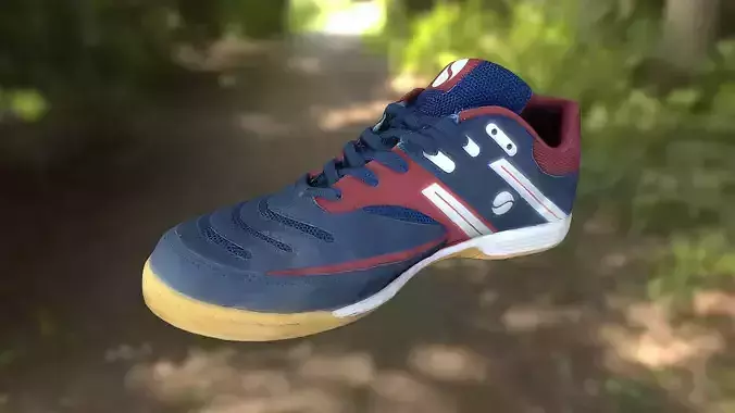 Sport shoe low poly 3D model Low-poly 3D model