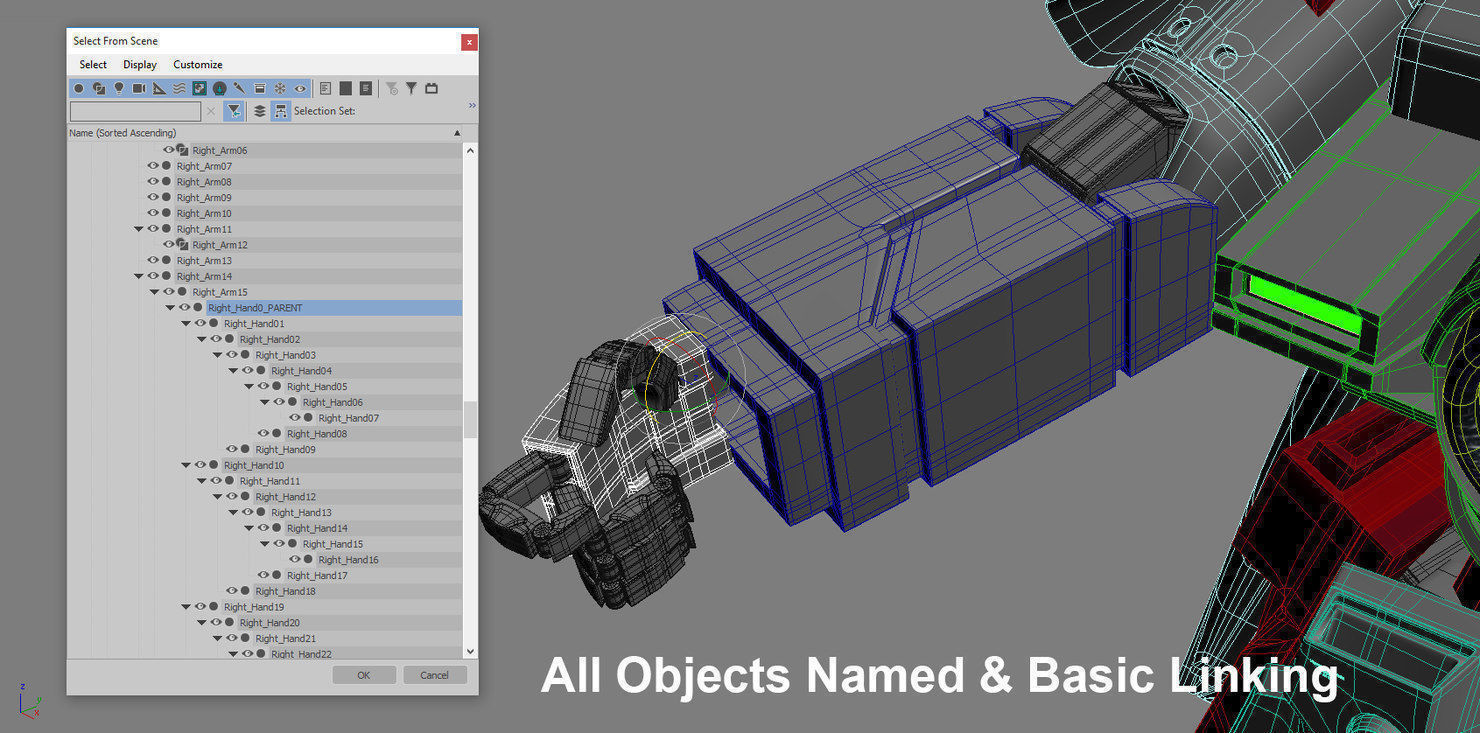Gundam Zero Wing XXXG-00W0 Low-poly 3D model_7