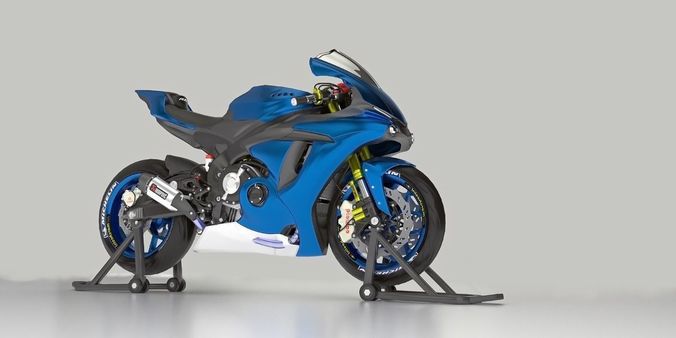 YZF-R1 M yamaha 3D model