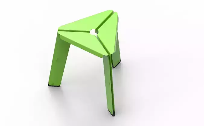 Sheet metal STOOL 3D model