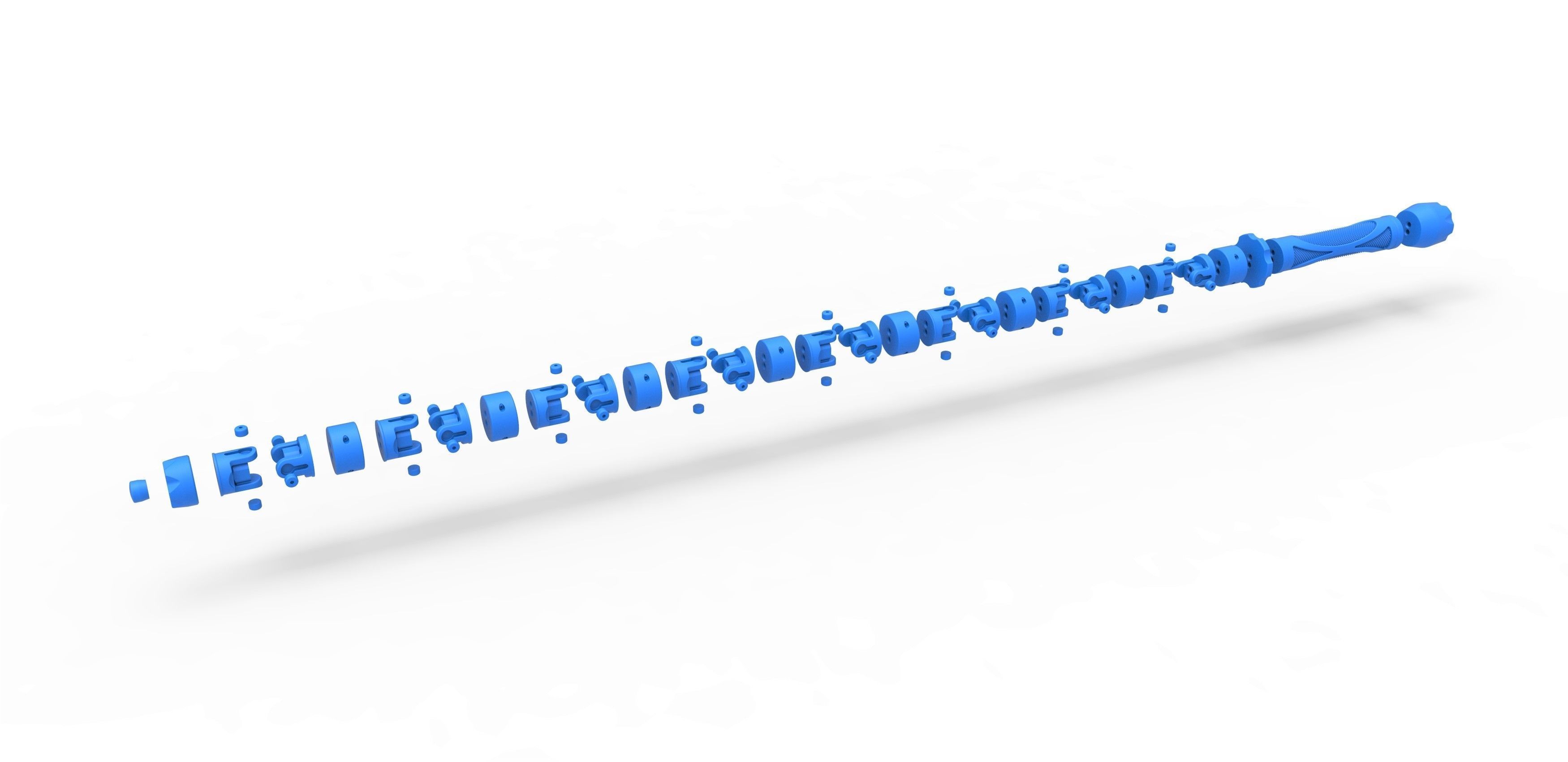 Weapon of Natasha Romanoff from Avengers Infinity war 2018 3D print model_20