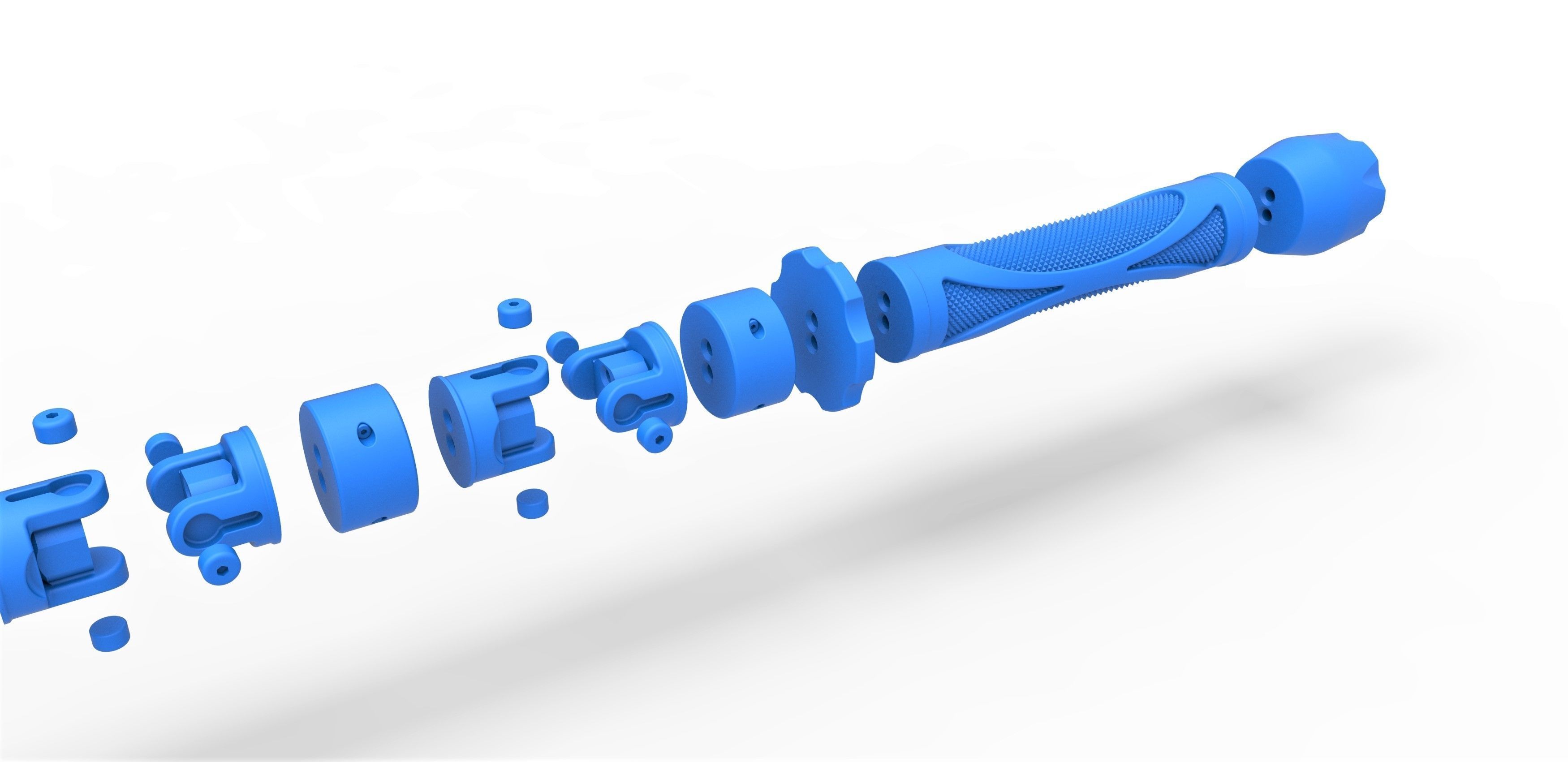 Weapon of Natasha Romanoff from Avengers Infinity war 2018 3D print model_25