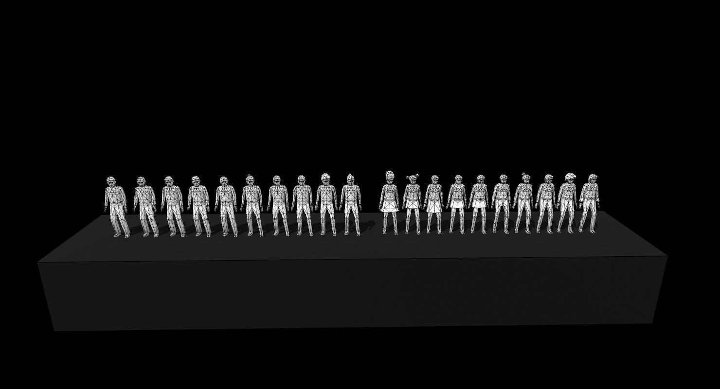 LowPoly City Pack Low-poly 3D model_12