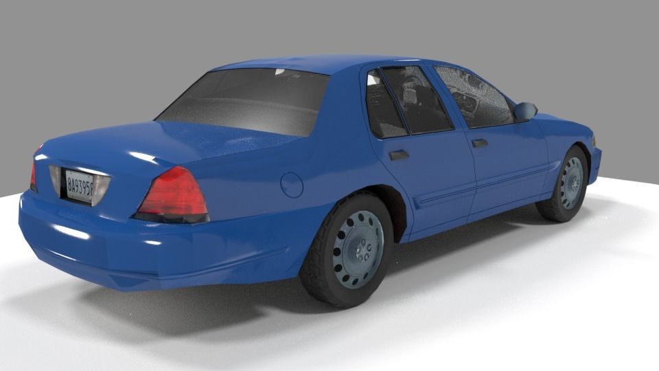 Car pack low poly Low-poly 3D model_5