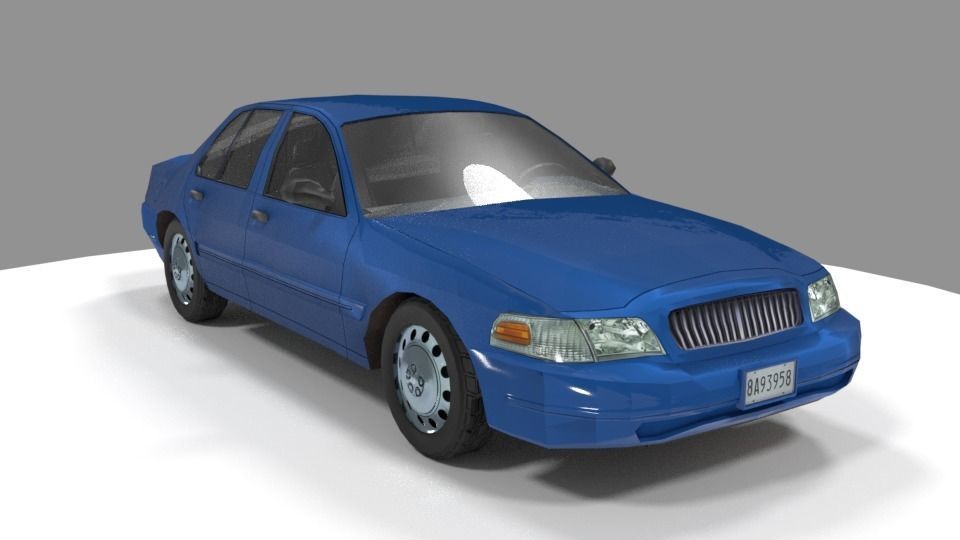 Car pack low poly Low-poly 3D model_6