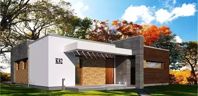 Modern house K82