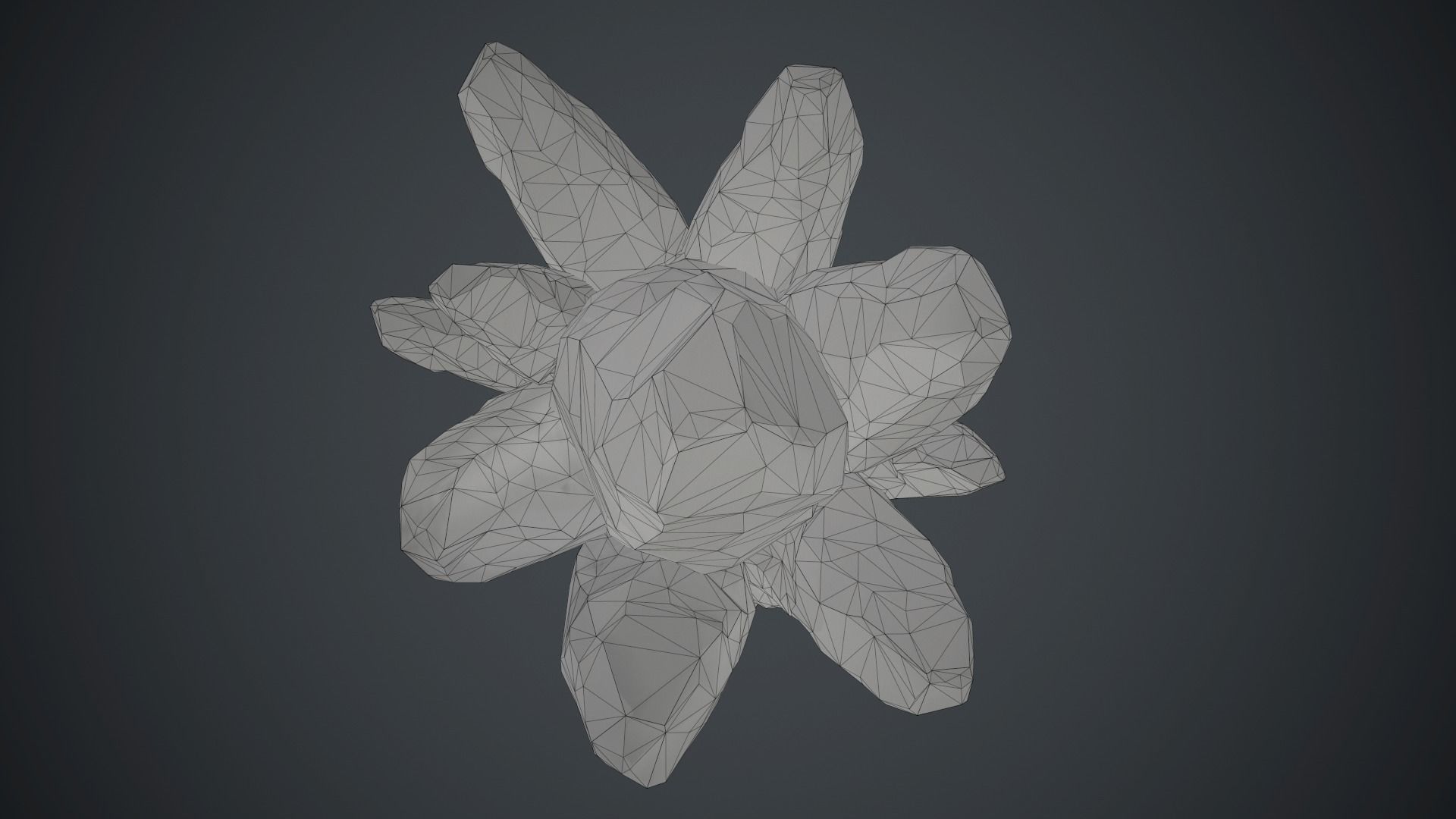 Purple Crystal PBR Game Ready Low-poly 3D model_23