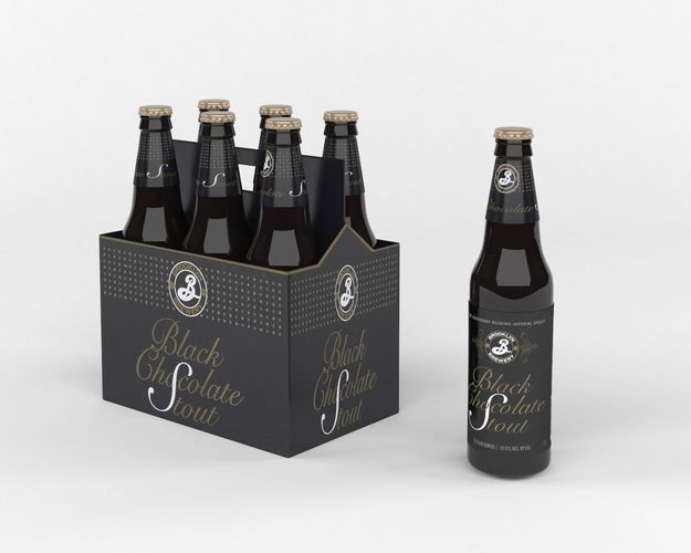 Beer Bottles 3D model