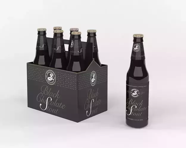 Beer Bottles 3D model