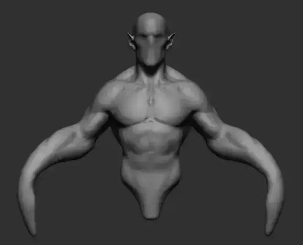 Stylized Body v2 3D model