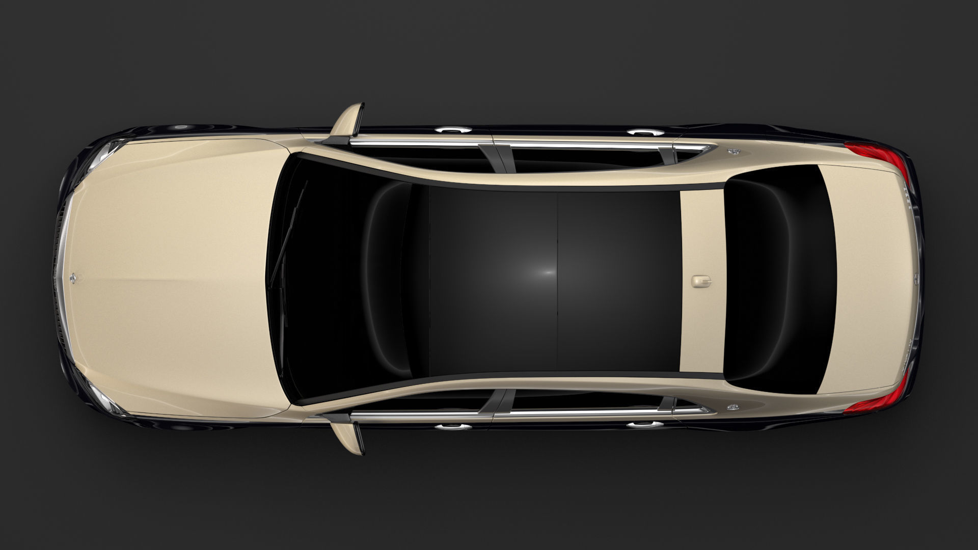 Mercedes Maybach S 560 X222 2019 3D model_10