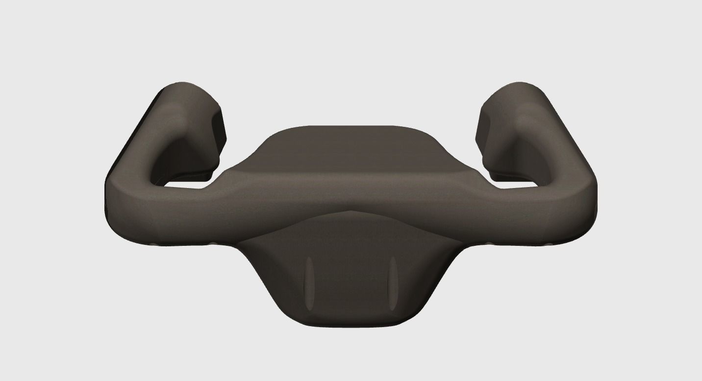 Beechcraft Style Aircraft Yoke Version 3 3D print model_8