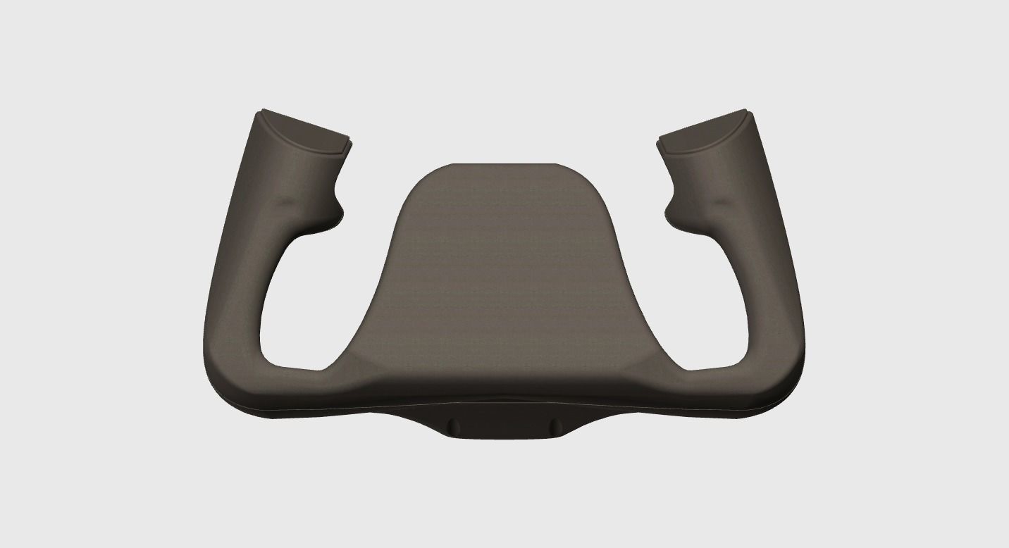 Beechcraft Style Aircraft Yoke Version 3 3D print model_6