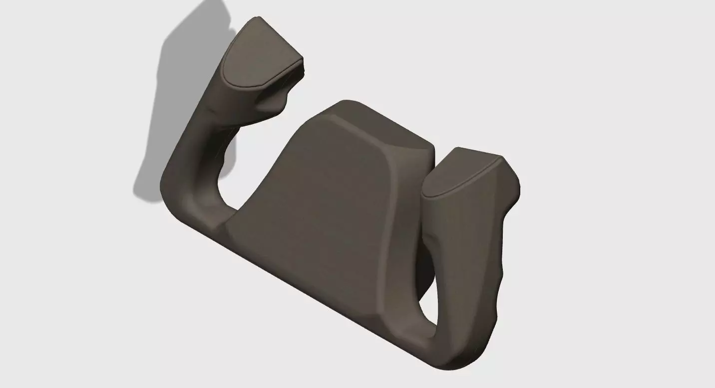 Beechcraft Style Aircraft Yoke Version 3 3D print model_0