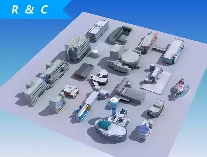 20 city building collection