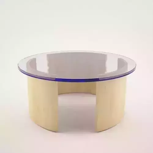 Modern Round Table 3D model