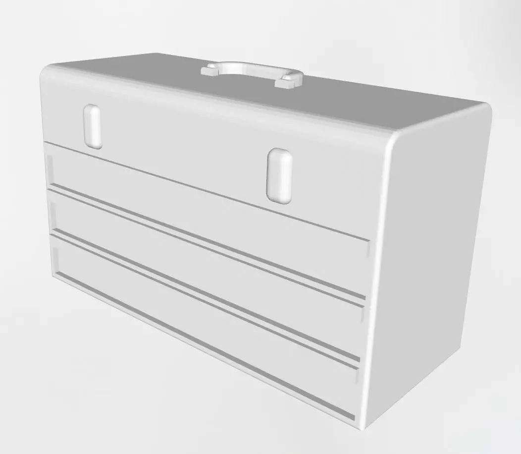 Tool box 3D print model_0